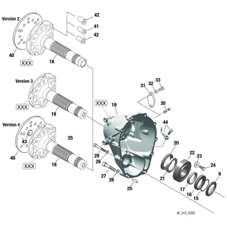 Limiteur couple réducteur 912 UL A996888