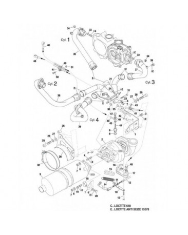 Joints toriques pour circuits d'essence et d'huile de diamètre 3 à 22 mm -  225 pièces - UO10055 