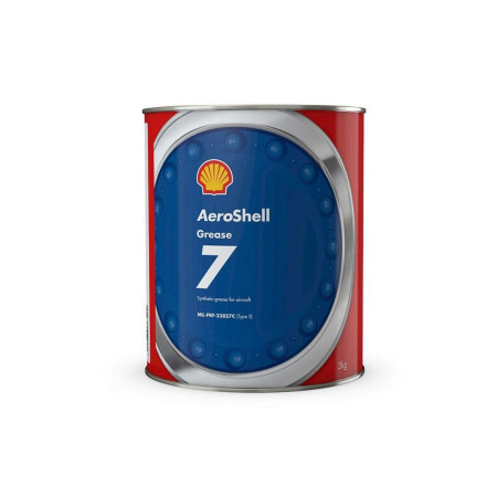 AEROSHELL GREASE 7, MULTI-PURPOSE GREASE, CANS 3 KG