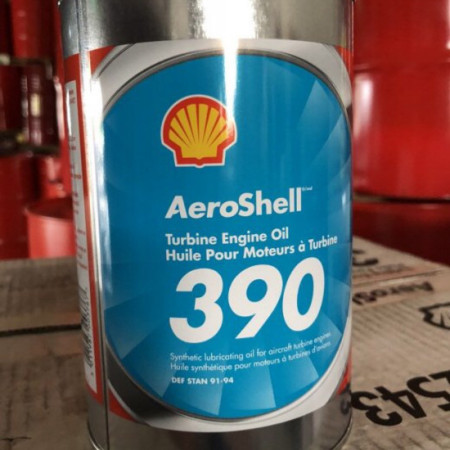 AEROSHELL TURBINE OIL 390, CAN 1 QT