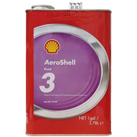 ASF 3, GENERAL PURPOSE MINERAL LUBRICATIN OIL, CAN 1 GAL