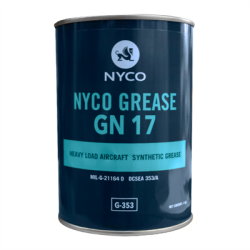 NYCO GREASE GN 17 , SYNTHETIC BASED GREASE , CAN 1 KG // MIL-G-21164DNYCO