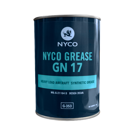 NYCO GREASE GN 17 , SYNTHETIC BASED GREASE , CAN 1 KG // MIL-G-21164DNYCO