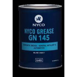 NYCO GN 145 GREASE, HIGH PERFORMANCE GENERAL ARTILLERY, CAN 1 KG // G-403 & MIL-PRF-10924FNYCO