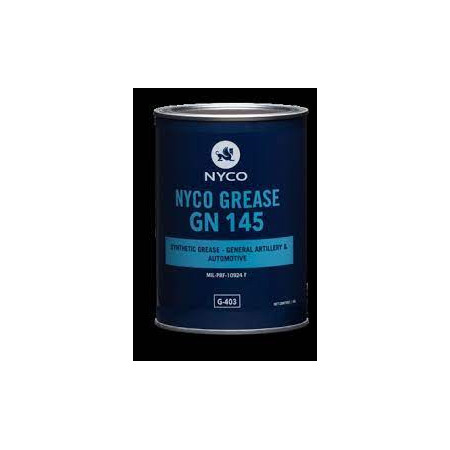 NYCO GN 145 GREASE, HIGH PERFORMANCE GENERAL ARTILLERY, CAN 1 KG