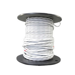 SHIELDED 22GA 3 CONDUCTOR WHITE WIRE M27500-22TG3T14 (FT)