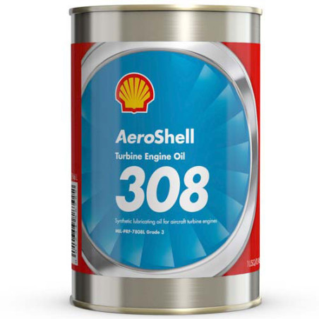 AEROSHELL 308 TURBINE OIL QT 550050174