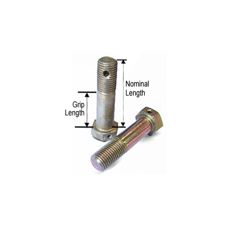 BOLT UNDRILLED AN6-13A