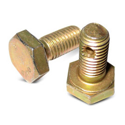 AN4C-12A SS UNDRILLED BOLT