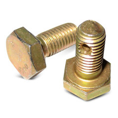 AN4C-12A SS UNDRILLED BOLT