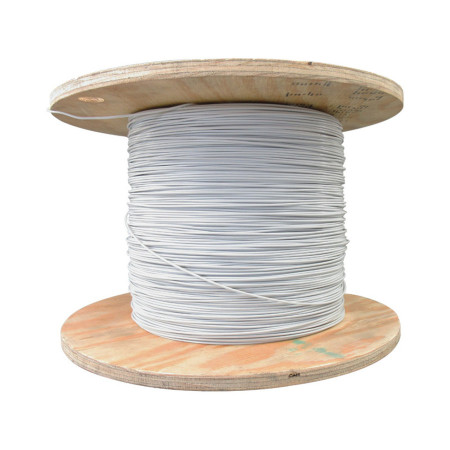 Shielded 18GA White Wire M27500-18TG1T14 (x100ft)