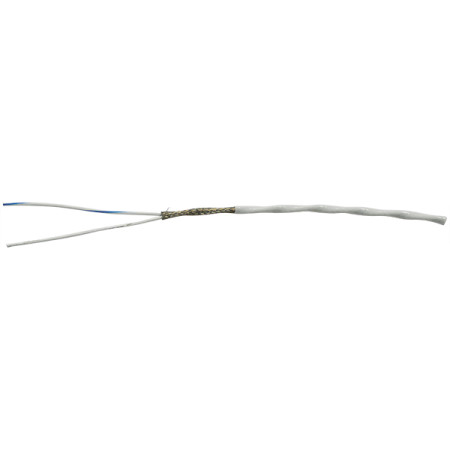 Shielded 20GA 2 Con White Wire M27500-20TG2T14 (x1ft)