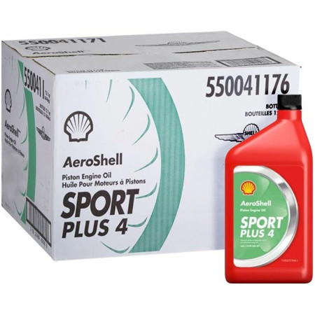 HUILE AEROSHELL OIL SPORT PLUS 4 (PACK 12L)