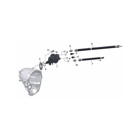 2496 FUEL PUMP ASSY., FUEL HOSE ASSY., AIRBOX ASSY. Pour ROTAX 912UL