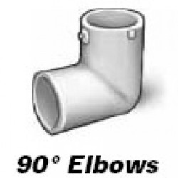 ELBOW PVC 1" SHC. 40